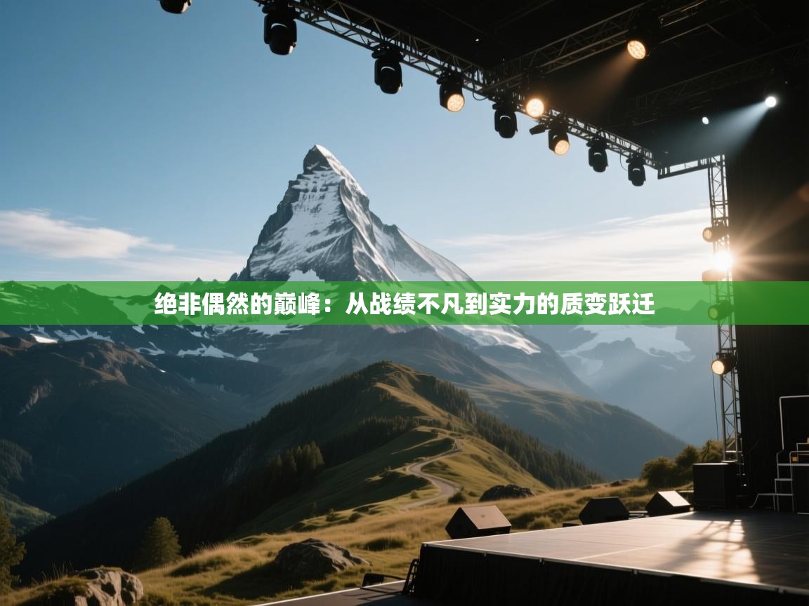 绝非偶然的巅峰：从战绩不凡到实力的质变跃迁  第2张